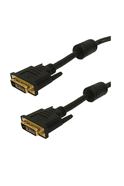 OEM Cablu DVI - DVI, 1.5 m, mufe aurite tip tata-tata