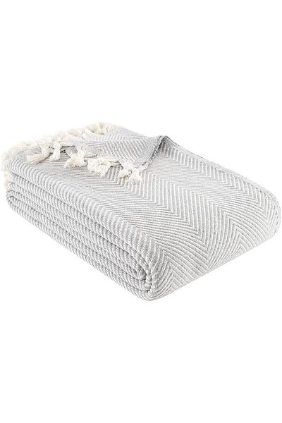Mena Rise Diyar-ıFırsatShop Husă de scaun din bumbac organic cu model 200x230 cm Canapea extensibilă Buldan Pânză G