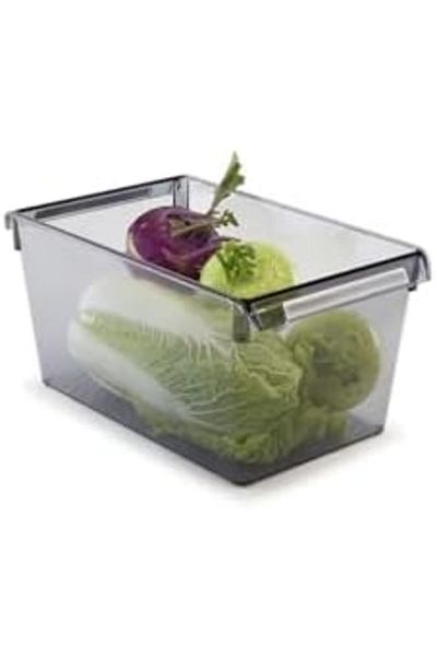 Mena Rise Şirinshop M-E27-30-25 Organizer Shelf, 310X180X150 Mm, Transparent Black 1108107