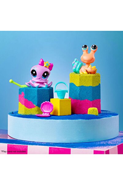 Littlest Pet Shop Lps Minis Series 3 Treasure Hunt 2-Piece Figure Pack - # 154 Octopus and # 155 Crabs