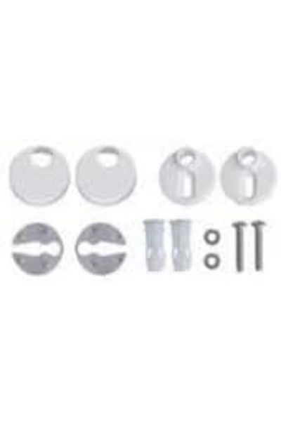 Mena Rise Diyar-ıFırsatShop Thermoplast Soft Șurub de montare pentru balamale pentru scaun de toaletă Plastic 1017157