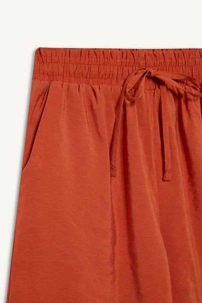 DeFacto High Stretch Waist Straight Leg Shorts F0487Ax25Sm