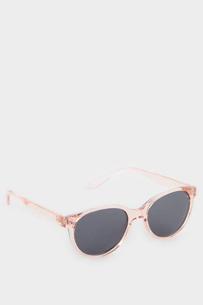 DeFacto Girl's Round Orange Plastic Frame Black Glass Polarized Sunglasses F4320A8Ns