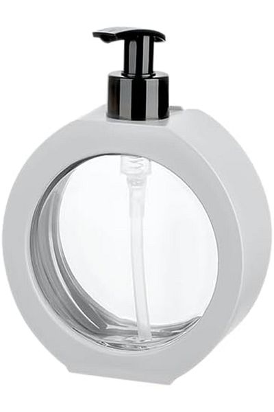 Mena Rise Diyar-ıFırsatShop 350 ml dozator de săpun lichid dreptunghiular pentru baie și bucătărie, vas de spălat vase dozator de detergent, Te