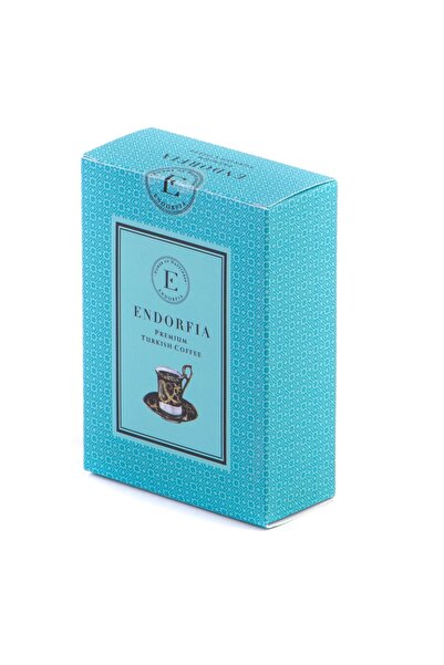endorfia القهوة التركية الفاخرة - أزرق - قهوة هدية