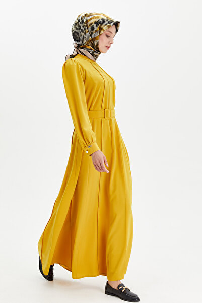 Setrms Kemerli Parçalı Elbise