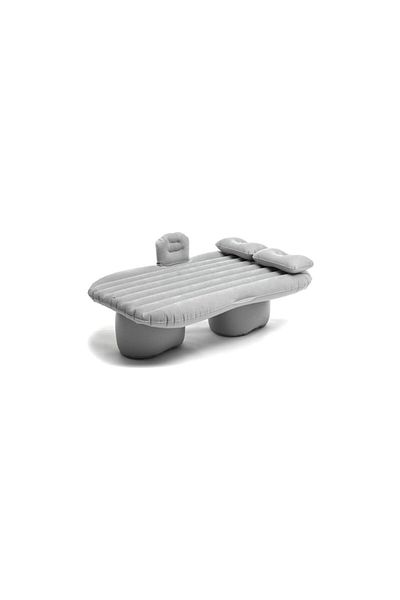 stuffix Inflatable Car Mattress, PVC, Gray, 72 x 132 cm
