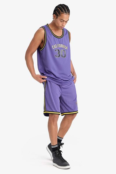 DeFacto Defactofit Quick Dry Standard Fit Sportsman Flexible Band Leg Shorts E4401Ax25Hs
