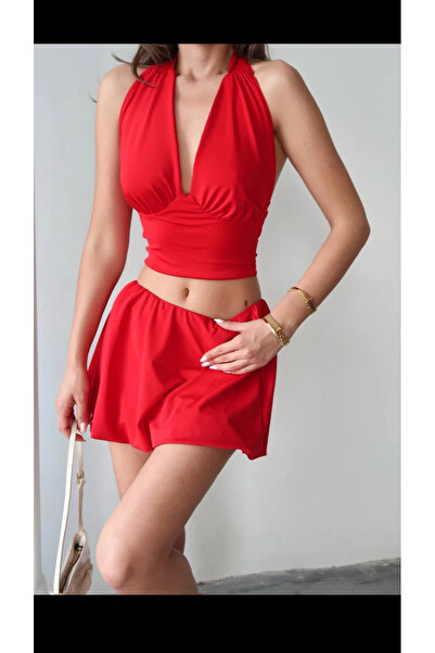 Miran Fashion Balloon Skirt Suit