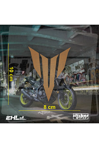 Sticker Works ملصق شعار ياماها MT