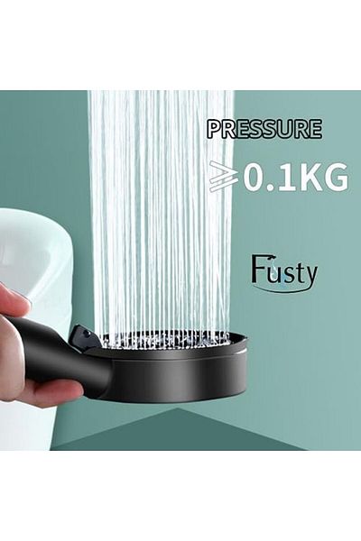 Mena Rise Şirinshop Glee Turbo 5 Function Shower Set - High Pressure Shower Head and Unbreakable Pvc H