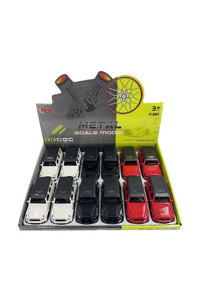 Russet KM-3271D Vardem سيارة معدنية بإضاءة وصوت موديل Mrs Metal Car 1:32