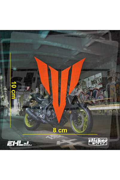 Sticker Works ملصق شعار ياماها MT