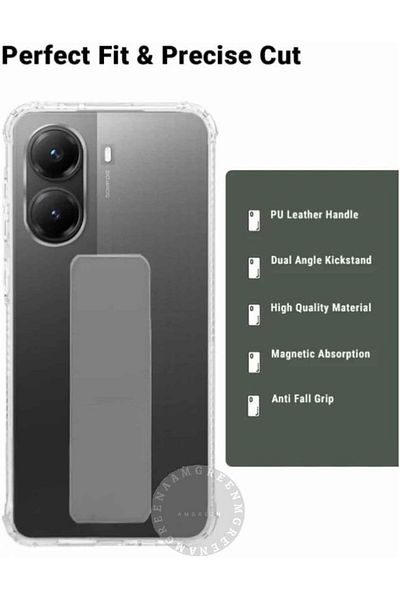 erorex Xiaomi Poco X7 Pro Magnetic Phone Case with Hand Grip