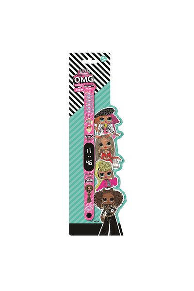 MiniFlak Lol Surprise! Licensed Omg6002 Pink Bracelet Led Children's Watch