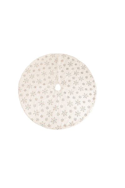 Cantik Christmas tree mat, fur, multicolor, 122 cm