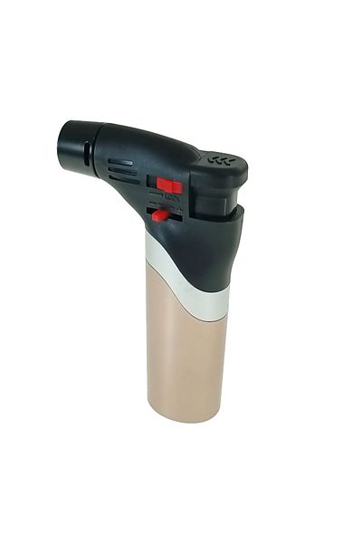 OEM Bricheta Cu Gaz Si Aprinzator Antivant, Rezervor Reincarcabil, Buton Blocare, Flacara Reglabila