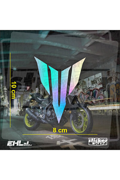 Sticker Works Yamaha MT Logo Sticker