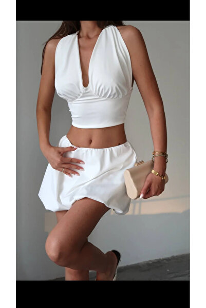 Generic Brand Fashion Balloon Skirt Suit