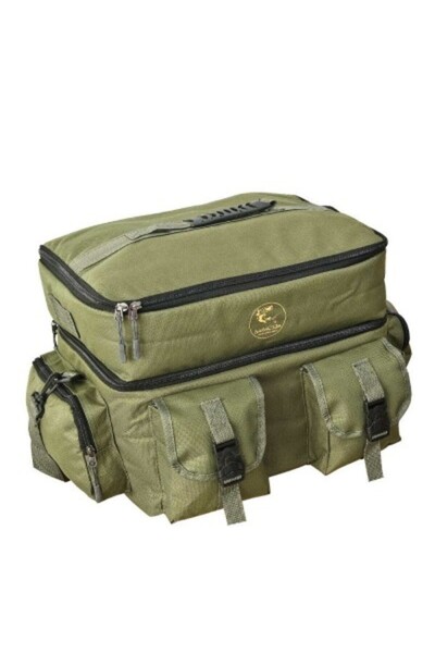 Baracuda Geantă accesorii pescuit crap B34, 48x33x30 cm, verde