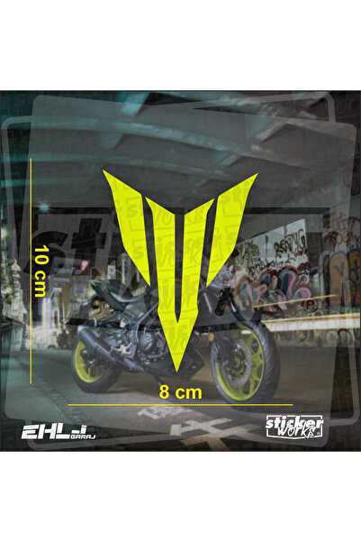 Sticker Works Yamaha MT Logo Sticker