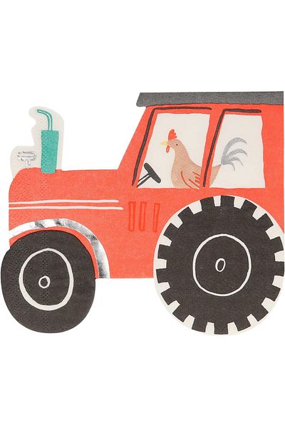 Mena Rise Meri Tractor Napkin (Piece of 16) 1108107