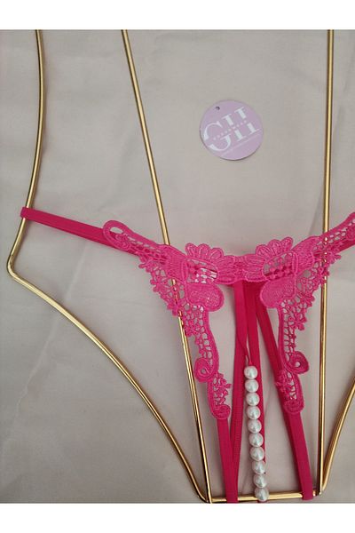 G&H UNDERWEAR Pearl String Thong Panties