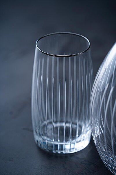 ACAR Louisa Silver 25 Parça Bardak Seti