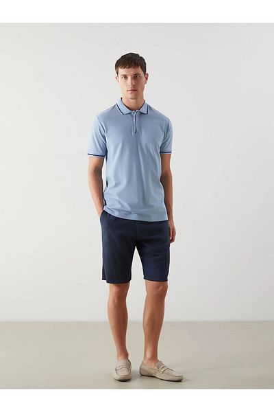 LC Waikiki Ανδρικό μπλουζάκι Polo με κοντό μανίκι Pique