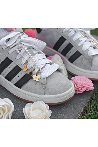 PlateraShop Set 3 accesorii charm aurii pentru femei – inimă, fundiță și flut...