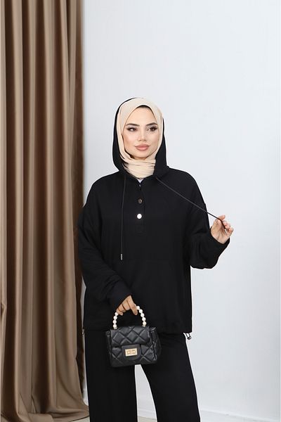 MARFİM Women's Tested Hooded Pants Double Set
