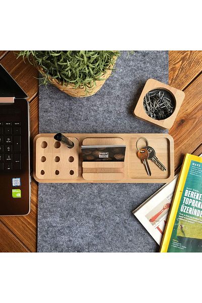 Mena Rise Diyar-ı ΦιρσάτShop WOOD Λετάφετ Διοργανωτής Γραφείου 1017157
