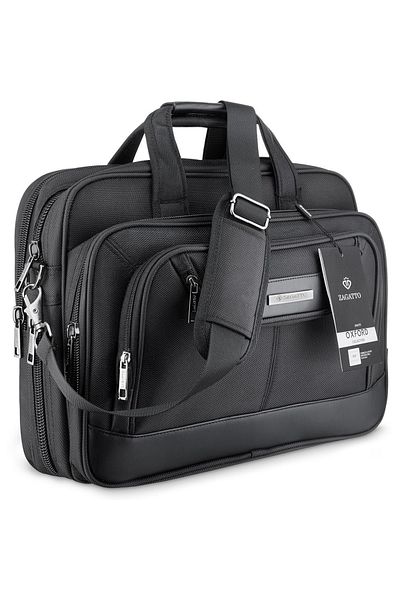 zagatto Business laptop bag 15.6", waterproof, shockproof, trolley compatible, 44x32x8 cm, ZG135