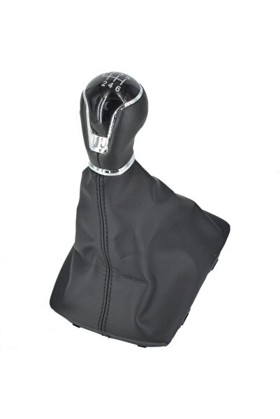 ideal STORE Manson schimbator IdealSTORE, compatibil SEAT LEON 3 cu 6 viteze, Confectionata din piele ecologica