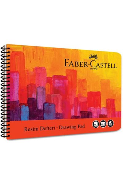AC BOX Picture Notebook Art, Cardboard Cover 25X35, 30 Sheets Ac Box 861931