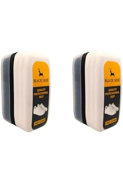 Mena Rise Şirinshop Deer 2 Pieces Fast Clean Stain and Dirt Shoe Cleaning Sponge Sneaker Cleaning
