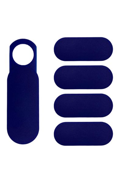 dalimag Set 5 Webcam Protective Covers for Laptop, Anti-spy, Blue, Dalimag