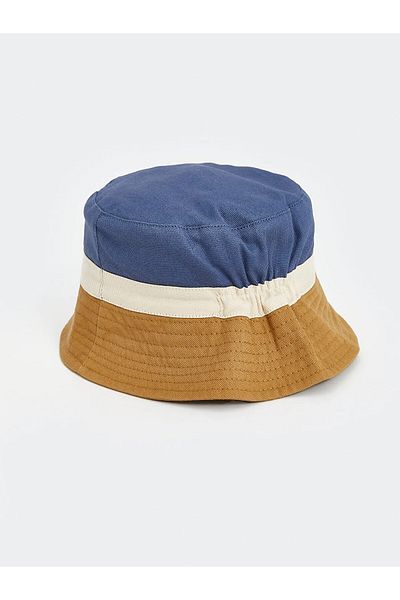 LC Waikiki Color Blocked Baby Boy Bucket Hat