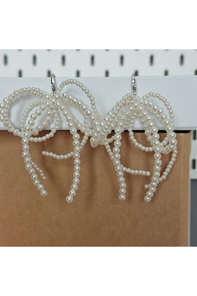 PlateraShop Decorative pearl shoe bows – elegant shoe accessories