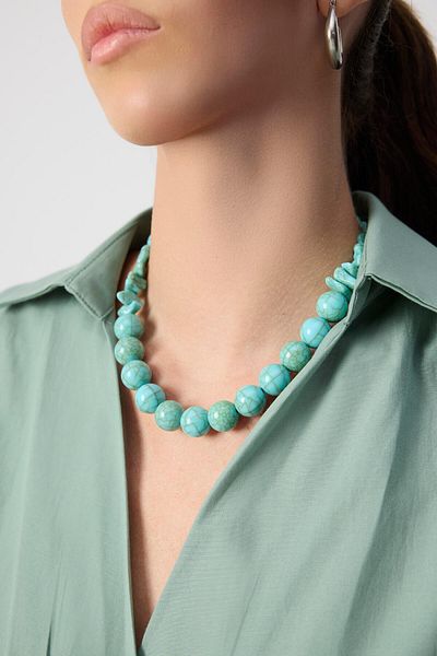 Touché Privé Asymmetric Beaded Necklace