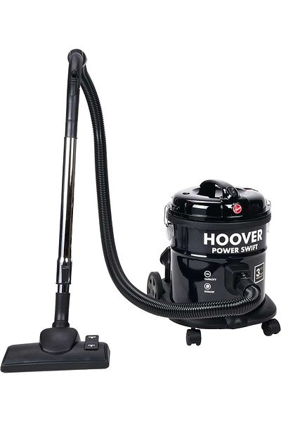 Hoover Barrel Vacuum Cleaner, 15 Liter Capacity, 1700 Watts, Red