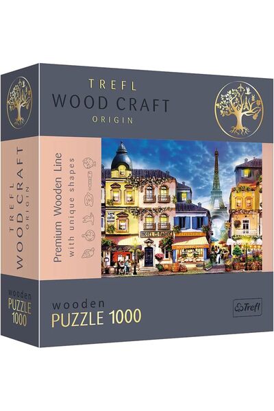 AC BOX TR20142 1000 Pieces Wooden Craft Irregular Shapes 100 Figures Monuments and Symbols Adult