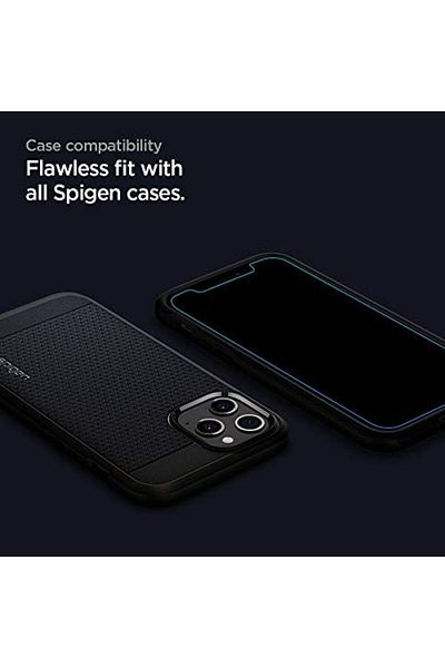 Mena Rise Diyar-ıFırsatShop واقي شاشة زجاجي صغير لهاتف iPhone 12 سهل التركيب GLAS.tR AlignMaster (2 قطعة) - A