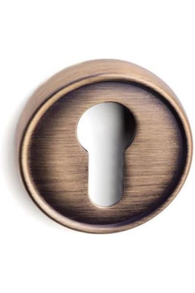Mena Rise Cylinder Key Rosette Antique Color 1108107