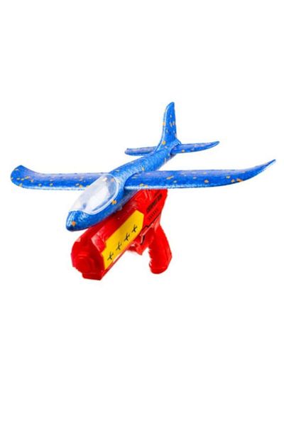OEM Pistol de jucărie interactiv cu lansator de avion cu LED, durabil și rezistent la impact, multicolor