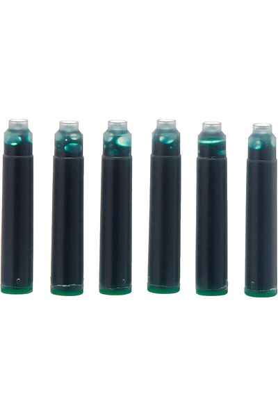 Mena Rise Sirinshop Cartridge Fountain Pen Cartridge 6 Pack Green 1108107