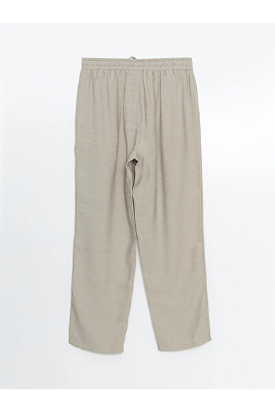 LC Waikiki Carrot Cut Women's Trousers with Elastic Waist