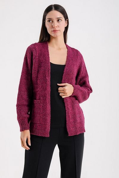 Barbara Baileys Glitter Acrylic Women's Cardigan