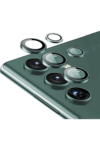 Mena Rise Diyar-ıFırsatShop Galaxy S23 / S23 Plus واقي عدسة الكاميرا مقاوم للخدش HD Tempered Me