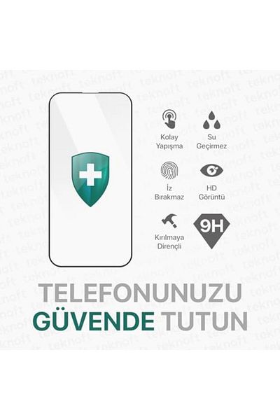 Mena Rise Diyar-ıFırsatShop Trend iPhone 16 Plus متوافق مع جهاز التثبيت الزجاج الواقي عند تركيب الزجاج